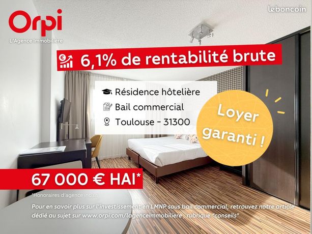 Appartement 1 pièce 24 m²